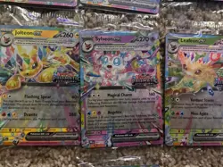 Prismatic Evolutions Surprise Box Stamped EX Promo Cards Lot of 7 - Image 5