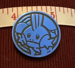 Pokemon Trading Card Games Mudkip Blue Plastic Coin Japanese - Image 2