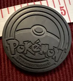 Pokemon Trading Card Games Mudkip Blue Plastic Coin Japanese - Image 3