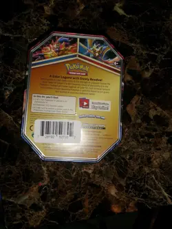 10 Pokemon Trading Card Game Legends of Galar Zamazenta V Tin SEALED - Image 3