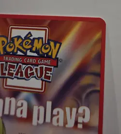 G2U 2001 "Wanna PlayU" INSERT CARD Pokemon Lucky Stadium Black Star Promo - Image 4