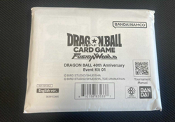 Dragonball Super Card Game Fusion World 40th Anniversary Event Kit 01 Sealed New - Image 1