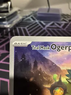 Teal Mask Ogerpon 123 Sv: Scarlet & Violet Promo Cards Holo - DAMAGED - Image 2