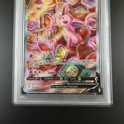 PSA 10 Espeon V 180/203 Pokemon Evolving Skies Graded Card - Image 3