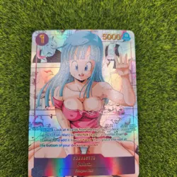 Bulma Dragon Ball Waifu Goddess Story Waifu Card Girl Holo Anime Super Hot - Image 1
