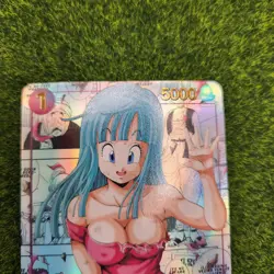 Bulma Dragon Ball Waifu Goddess Story Waifu Card Girl Holo Anime Super Hot - Image 2