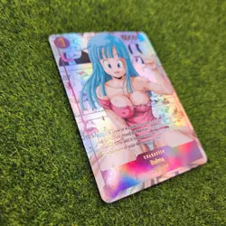 Bulma Dragon Ball Waifu Goddess Story Waifu Card Girl Holo Anime Super Hot - Image 3