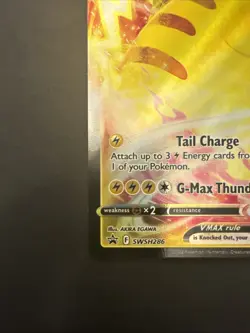 Pikachu VMAX SWSH286 SWSH: Sword & Shield Promo Cards Holo - Image 5