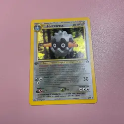 Pokemon Cards: Neo Discovery 1st Edition Rare Holo Forretress 2/75 NM/M - Image 1