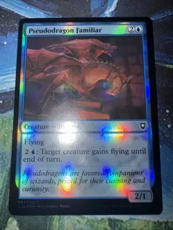 Pseudodragon Familiar Commander Legends: Battle for Baldur's Gate Foil - Image 1