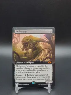 Nethergoyf Extended Art Modern Horizons 3 NM MTG - Image 1