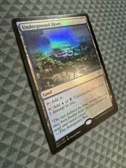 MTG Underground River #267/287 Foil Rare The Brothers’ War (BRO) - Image 2