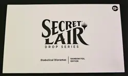 MTG Secret Lair Diabolical Dioramas Foil Edition SEALED - Image 1
