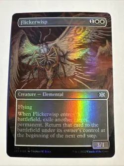 Flickerwisp (Borderless) Double Masters 2022 Foil - Image 1