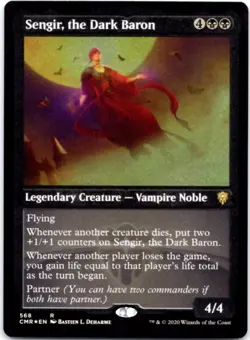 Sengir, the Dark Baron (Foil Etched) - Commander Legends - 568 NM - Image 1
