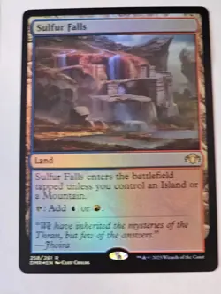 MTG - Sulfur Falls FOIL - Dominaria Remastered - Image 1