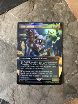 MTG - Vivi Ornitier (Borderless) Final Fantasy Foil - Art Alt - WATCH ITEM VIDEO - Image 1