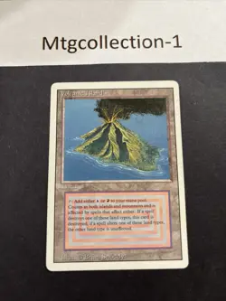 Volcanic Island - Dual Land - (Revised Edition) - MTG LP/MP - Image 1