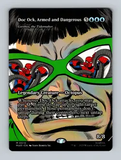 Magic the Gathering - Doc Ock, Armed and Dangerous (Borderless) (MAR) #10 - Image 1