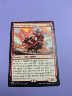 MTG: Magic The Gathering: Commander Legends: Wild-Magic Sorcerer- Rare - NM - Image 1