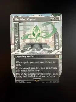 MTG Final Fantasy English The Wind Crystal Borderless 0330 Non-Foil - Image 1