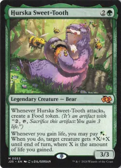 Hurska Sweet-Tooth (Anime) M Foundations Jumpstart 53 NM - Image 1