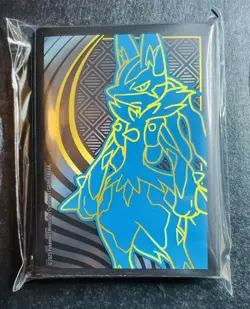 IN HAND Mega Evolution ETB Sleeves Lucario Sealed Pokemon New! - Image 1