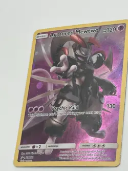 Armored Mewtwo SM228 SM Black Star Promos Pokemon Promos HP-DMG FAST SHIPPING - Image 5