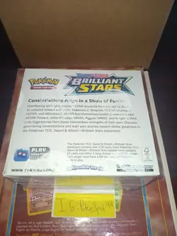 Pokemon 2022 Brilliant Stars Booster Box Sealed - Image 3