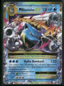 M Blastoise EX 22/108 - Pokemon TCG XY: Evolutions 2016 - Image 1