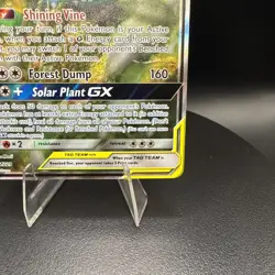 2019 Pokemon Venusaur & Snivy GX Tag Team Sun & Moon Promo SM229 - RAW - Image 5
