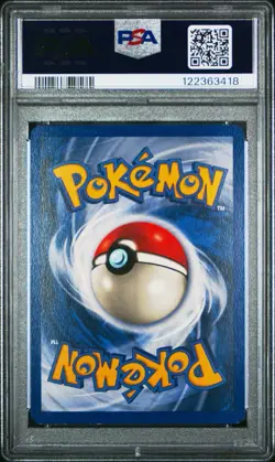 1999 POKEMON FOSSIL 4/62 DRAGONITE HOLO PSA 6 - Image 2