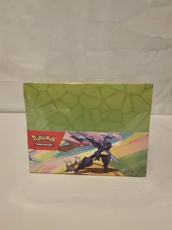 Vibrant Paldea Pokemon Scarlet & Violet TCG Sealed Display of 10 Mini Tins - Image 2