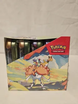 Vibrant Paldea Pokemon Scarlet & Violet TCG Sealed Display of 10 Mini Tins - Image 3