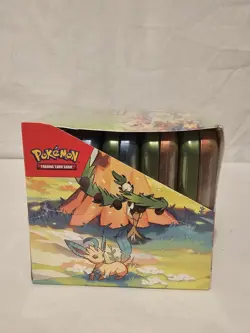 Vibrant Paldea Pokemon Scarlet & Violet TCG Sealed Display of 10 Mini Tins - Image 4