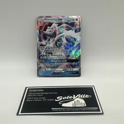 Pokemon TCG Primarina GX Sun & Moon Base Set 42/149 Holo Ultra Rare LP - Image 1
