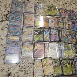 +100 Pokemon EX Rare Holo Lot Prismatic Black Bolt White Flare - Image 2
