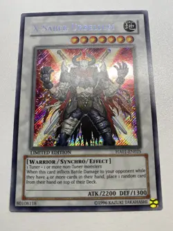 Yu-Gi-Oh! X-Saber Urbellum Secret Rare Limited Edition HA01-EN025 HP - Image 1