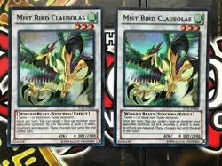 YUGIOH! 2-MIST BIRD CLAUSOLAS-SUPER RARE-JOTL-EN043 - Image 1