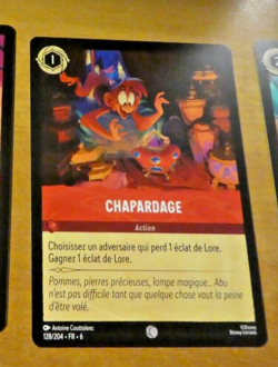 LORCANA TRADING CARD GAME DISNEY CHAPITRE 6 CARTE FR 128/204 FR 2024 TCG NEUF - Image 1