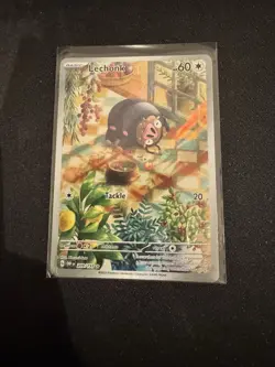 Pokemon TCG Obsidian Flames Lechonk Card 182/197 Near Mint Condition - Image 1