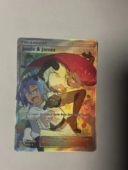 2019 Pokemon TCG Jesse And James Full Art Trainer Card 68/68 Hidden Fates NM - Image 2