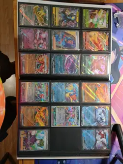 Pokemon TCG Massive Binder(Over 250 Cards) Full Of Pokemon Card Collection NM/LP - Image 3
