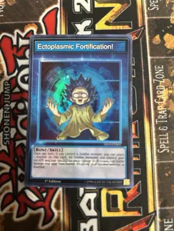 Yu-Gi-Oh! Speed Duel Skill Card Ectoplasmic Fortification! X1 1st Edition - Image 1