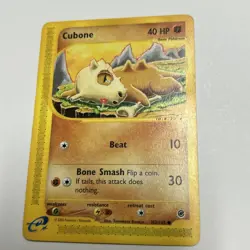 Pokemon Card - Cubone Expedition 103/165 Common - Image 1