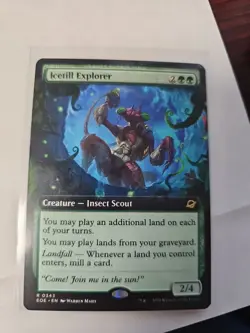 Icetill Explorer Edge of Eternities Magic: The Gathering Card Mint Condition - Image 1