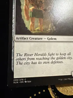 Gilded Sentinel 239/279 Ixalan MTG Magic the gathering card - Image 2