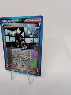 Pokemon Card - Ghetsis - Reverse Holo - Rare (101/116) BW Plasma Freeze LP - Image 2