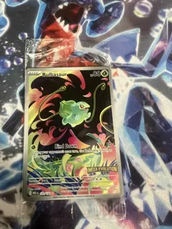 Bulbasaur 133/132 Mega Evolutions Sealed Promo Pokemon Trading Card Game - Image 1