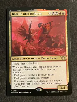 MTG Rankle and Torbran, NM-Mint, (MOM #0252) Regular - Image 1